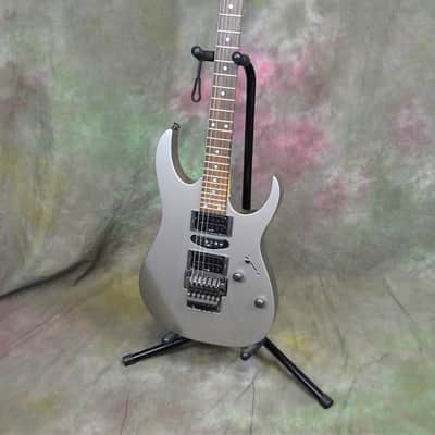 Used Ibanez RG1570 Solidbody w/Floyd Rose Grey Nickle w/ Ibanez Case image 2
