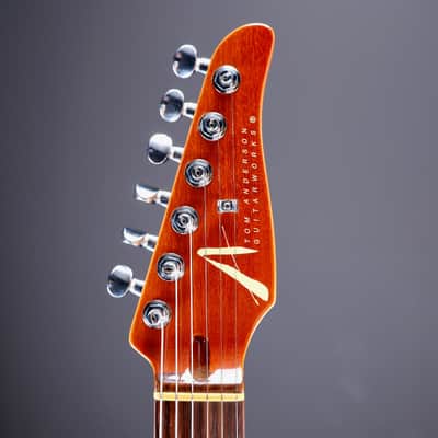 Tom Anderson Cobra Translucent Amber Burst with Binding image 6
