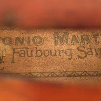 Early French 4/4 Violin branded Antonio Martello image 5