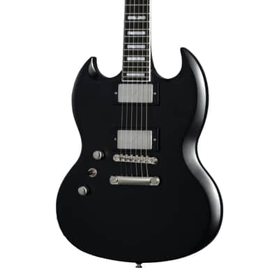 Epiphone Prophecy SG Aged Jet Black Metallic - Double Cut Models image 2