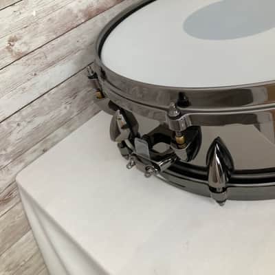 Used Orange County Drums and Percussion 13x4.5" Steel Snare BLACK NICKEL image 2