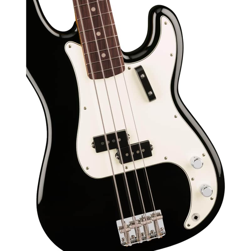 Fender Vintera III Late 60s Precision Bass w/ Deluxe Gig Bag - Black image 1