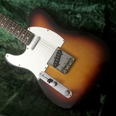 LEFTY! Vintage Fender Japan Custom Edition Tele Nitrocellulose Lacquer Sunburst Telecaster Collectors HSC 1 of 1! image 3