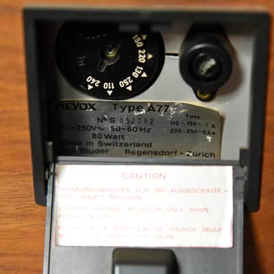 Revox A77 high speed serviced image 9