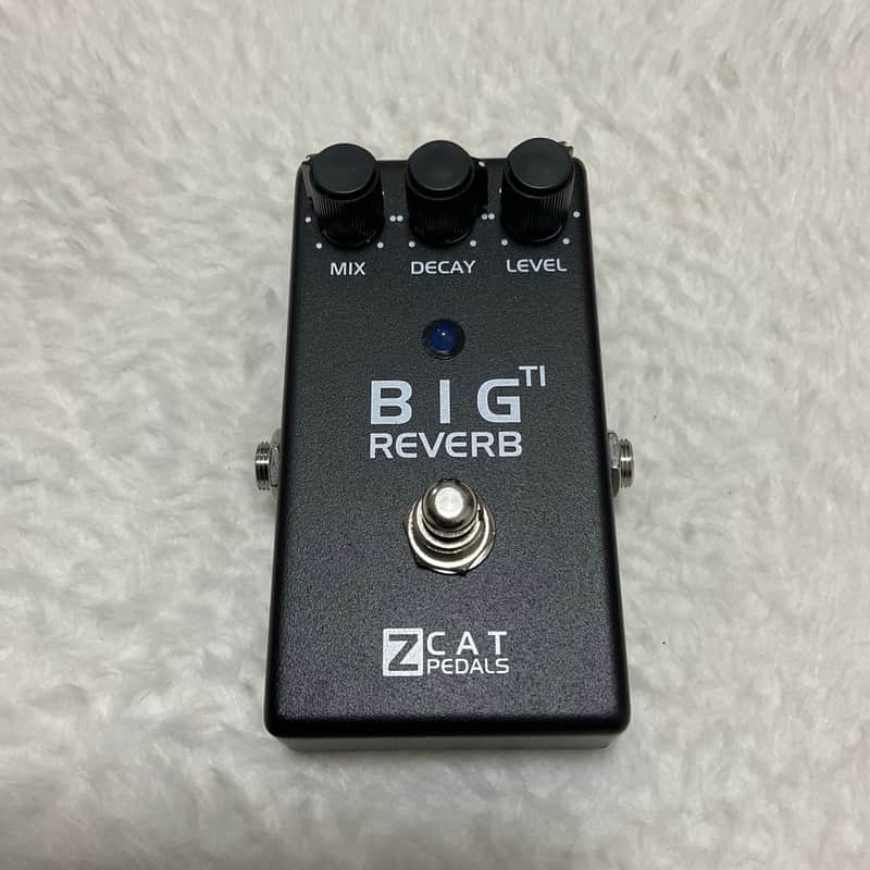 Zcat Pedals Big Reverb TI Black S/N U010071 image 1