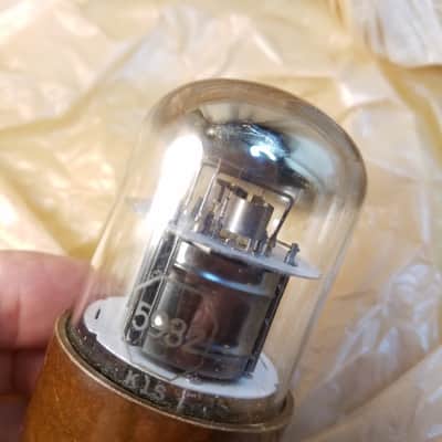 Sylvania ONE (1) JAN-CHS-5932 AT1000 Weak Gassy or Leaky Vacuum Tube military black plate rugged 6L6 Beam Power Tetrode 1950-1958 image 2