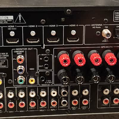 Yamaha Yamaha RX-V1065 AV Receiver 7.2 2010 - Black metal image 8