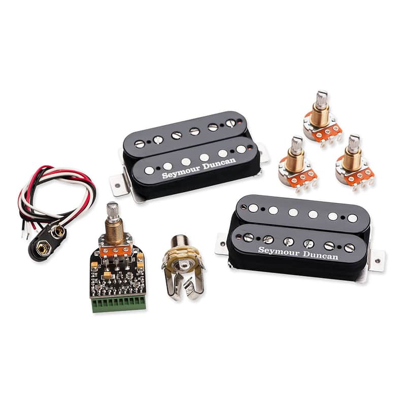 Seymour Duncan AHB-10s Blackouts Coil Pack Humbucker Set image 1