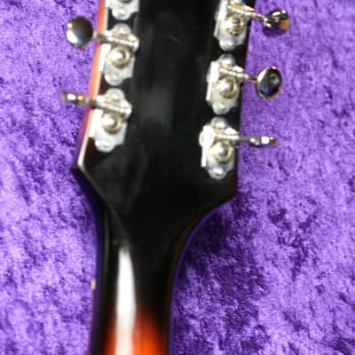 Rare Condition Gretsch 6124 Single Anniversary 1963 Shaded Golden Electric Guitar Hollowbody Sunburst Case Candy OHSC image 25