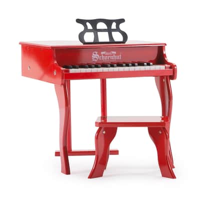 Schoenhut 30 key Fancy Baby Grand Red for Kids Childrens Instrument image 4