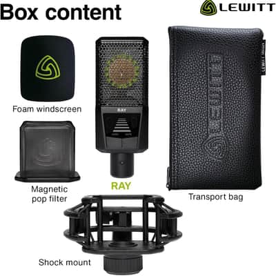Lewitt RAY Large-diaphragm Condenser Microphone imagen 9