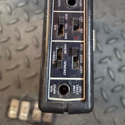 BROKEN FOR PARTS SR&D Rockman Soloist Pocket Amplifier 1984 - 1994 - Blue Vintage NOT WORKING image 6