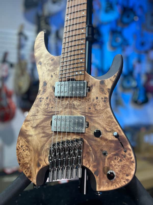 Ibanez QX527PB 7-string Electric Guitar - Antique Brown Stain Auth Dealer Free Ship! 191 *FREE PLEK WITH PURCHASE* image 1