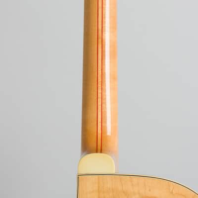Stromberg  Deluxe Cutaway Arch Top Acoustic Guitar (1954), ser. #635, original brown hard shell case. image 9