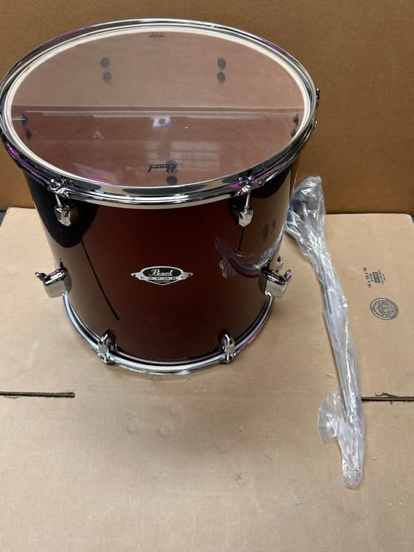 Pearl Export 16"x16" Floor Tom – Wine Red – w/ Legs – Brand New (No Box) image 1