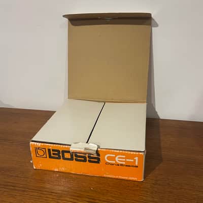 Stunning Boss CE-1 chorus 1982 near mint in original box! image 8