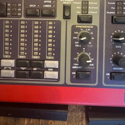 Nord Electro 2 Rack Rackmount Virtual Piano 2002 - 2009 - Red image 3