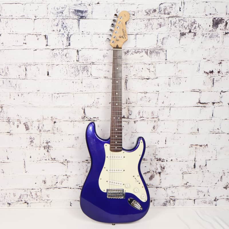 Fender Squier Strat Affinity Series Blue Electric Guitar image 1