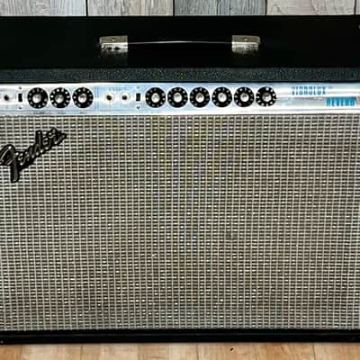 1977 Fender Vibrolux Reverb 2-Channel 35-Watt 2x10" Guitar Combo, Celebrity Owned, Stellar Condition ! image 8