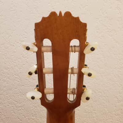 Anselmo Solar Gonzalez Anselmo Solar Gonzalez flamenco guitar - Santos Hernandez/Marcelo Barbero style 1964 - Top: German spruce with new golpe plates. Sides and Back: Cypress Neck: Mahogany Fingerboard: Ebony image 11