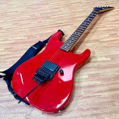 🔥RARE🔥 1987 Charvel Model 2 Red~ MIJ 80s Made In Japan~ JT6 Floyd Rose/Jackson image 2