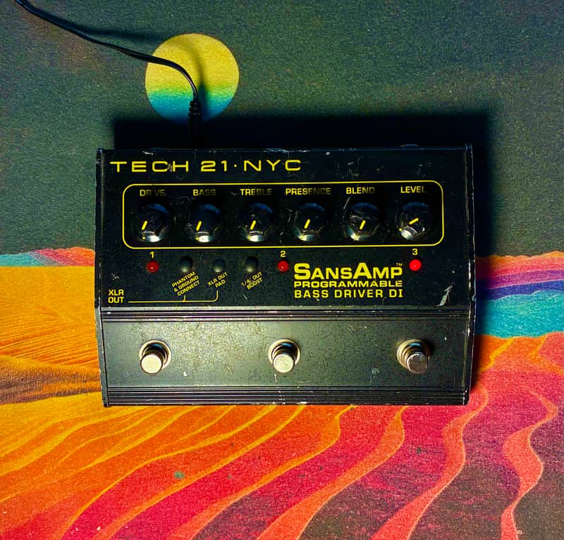Tech 21 Sansamp Programmable Bass Driver DI image 1