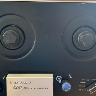 Kenwood KW-5066 4-Head Reel to Reel – Tested – Cleaned – Works – AS-IS image 9