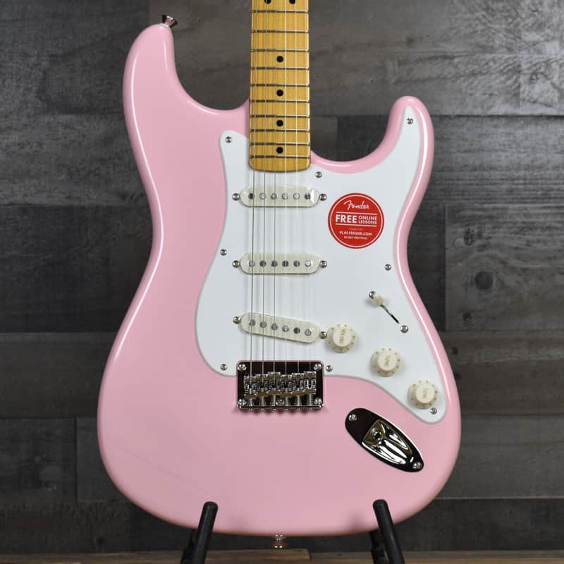 Squier Classic Vibe '50s Stratocaster HT - Shell Pink image 1