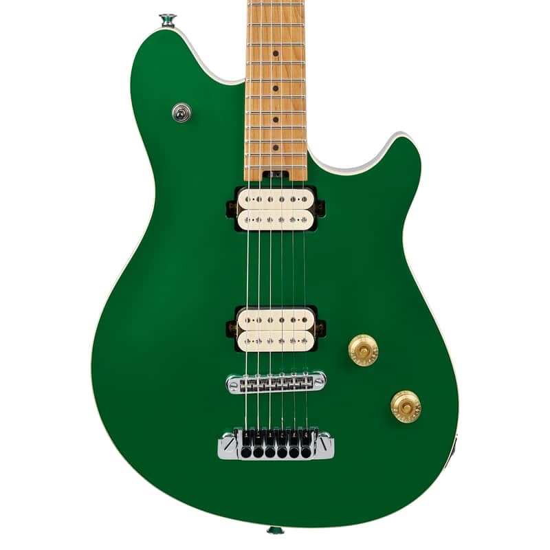 Used EVH Wolfgang Special Baked Maple TOM Electric Guitar - Kandy Green image 1