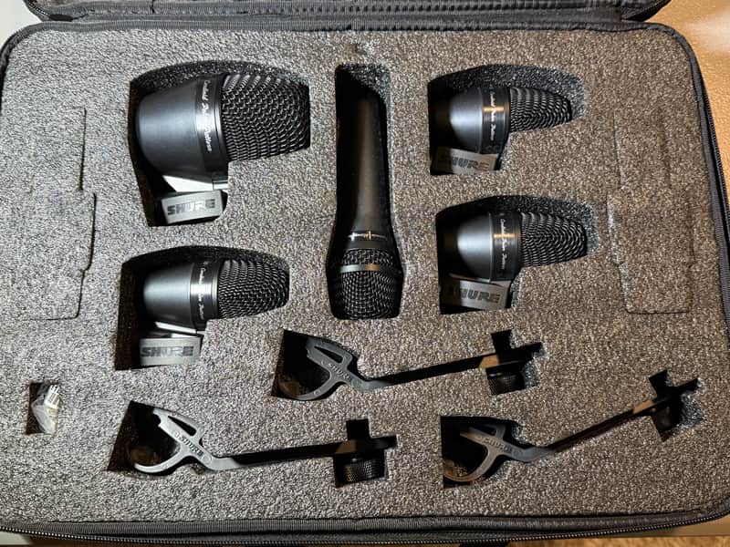 Shure PGADRUMKIT5 2010s - Black image 1