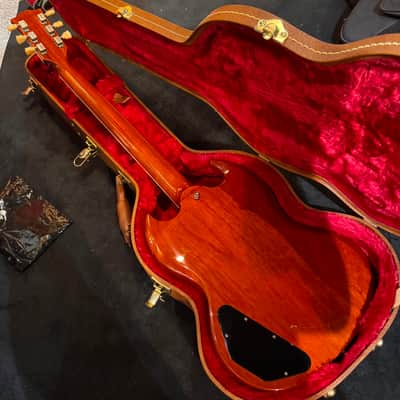 Gibson SG Standard '61 with Sideways Vibrola 2022 - Vintage Cherry image 11