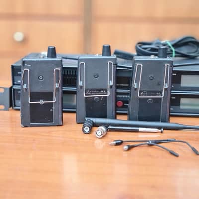 Sennheiser 🎛️ Sennheiser SR300 Stereo Transmitters (x3) + EK300 Stereo Bodypack Receivers (x3) + AC1 Antenna Combiner – 500–870 MHz – Complete Professional Set image 14
