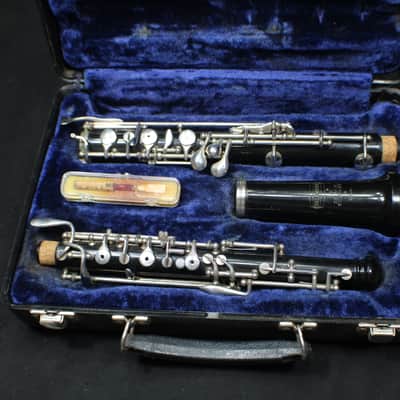 A Real Nice U.S.A. Made Selmer - Bundy Oboe in it's Original Case & Ready to Play along with a New Double Reed   # 2 OB image 1
