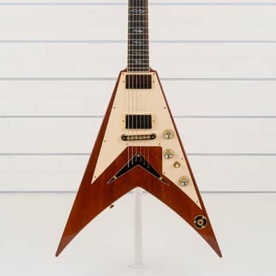 Dean USA Vengeance Pickguard Limited Edition Electric Guitar, Ebony Fingerboard, Mahogany Gloss Natural image 10