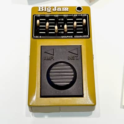 Big Jam Multivox SE-6 Graphic EQ with Box and Papers, Vintage Guitar Effect Pedal Equalizer MIJ Japan image 2