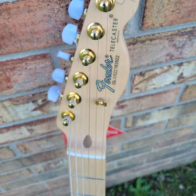New 2022 Fender James Burton Telecaster Red Flames Great Player & Sound With Tweed Case image 3