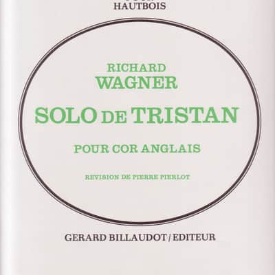 Wagner - Solo of Tristan - for English horn image 1