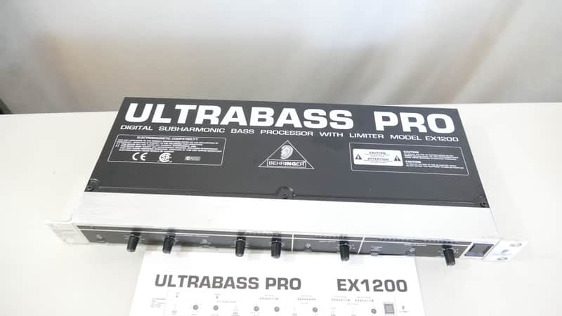 Behringer Ultrabass Pro EX 1200 - Subharmonic Synthesizer w/ | Reverb