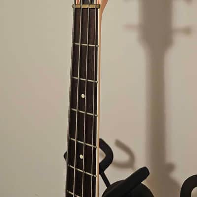 ESP ESP×BanG Dream! Collaboration Poppin'Party Series 牛込りみ Model VIPER BASS Rimi II 2021 - Rimi Pink w/Flip Flap Blue image 3
