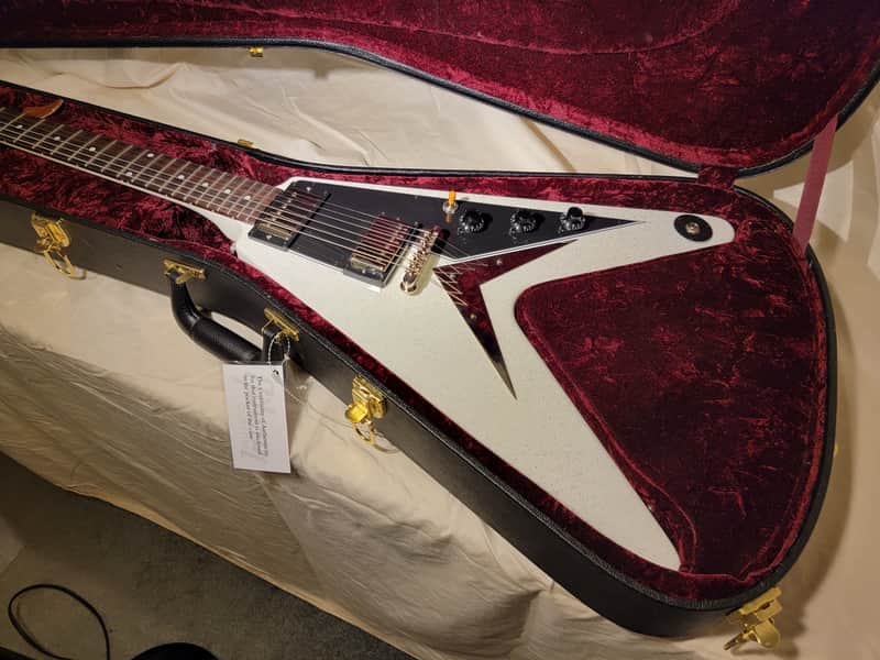 Gibson '58 Flying V 2021 Cookies and Cream 1 of 1 image 1
