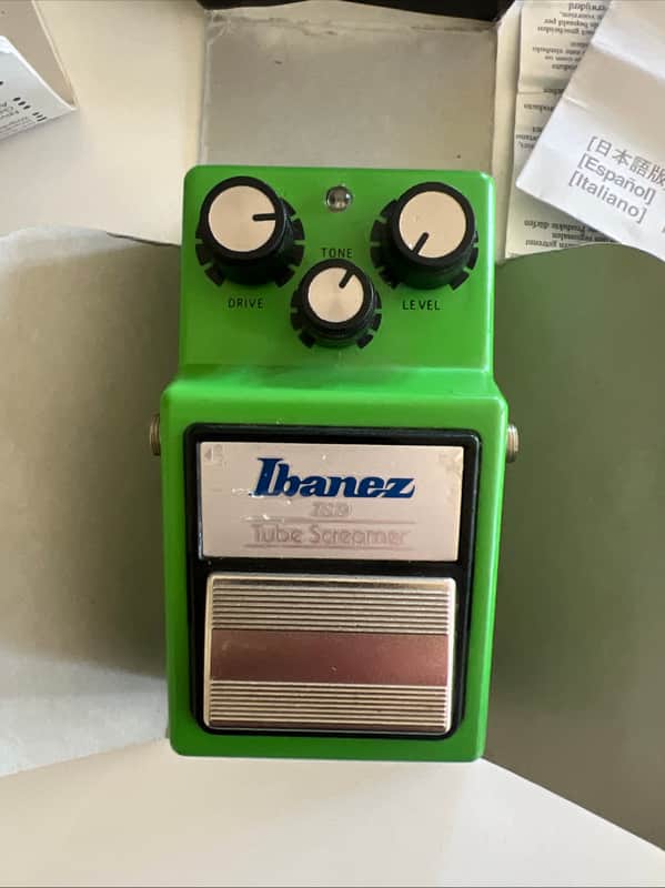 Immagine Ibanez TS9 Tube Screamer Overdrive Pedal Guitar Effects Made in Japan - 1