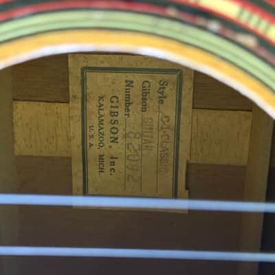 Gibson C-1 1958 Classic Laredo Acoustic Guitar image 5