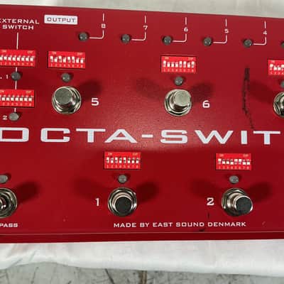 Carl Martin Octa-Switch MK3 - Red image 2