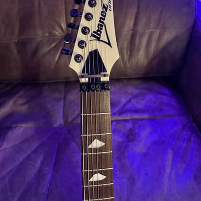 Ibanez Universe Universe UV7BK UV7PWH 1990 - Black Body - White Neck image 9