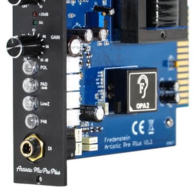 Fredenstein Artistic MicPre Plus 500 Series Microphone Preamp image 2