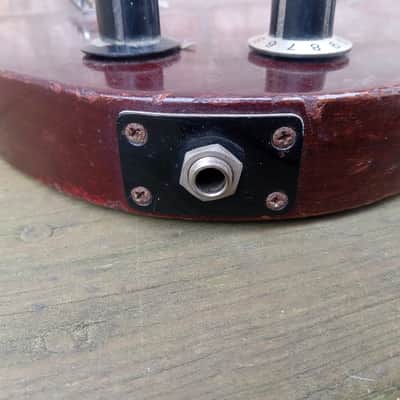 Vintage Circa 1972 Gibson EB-0 Bass Guitar Husk Project! Old Wood, Wiring Harness! image 4