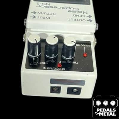 Boss NS-2 Noise Suppressor (Silver Label) 1989 - Present - White - X17737 image 3