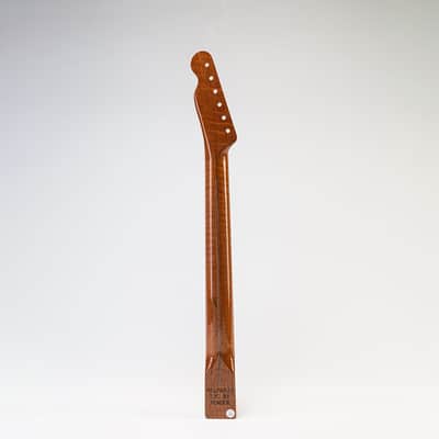 Allparts Select "Licensed by Fender®" AAA+ Roasted Flame Maple Vintage Spec Replacement Neck for Telecaster® - Nitro Finish - Soft V Shape image 3