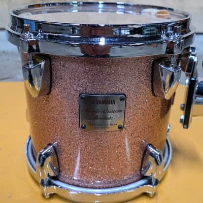 Yamaha Maple Custom Absolute 8×8" Rack Tom -Pink Champagne (Special Color)- image 1