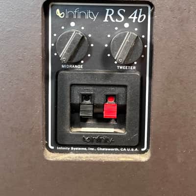 Vintage Infinity Polydome RS4B Floor Standing Speakers | Reverb